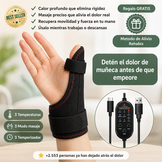 Rehabix™ Alivio Inteligente para Manos Sobrecargadas