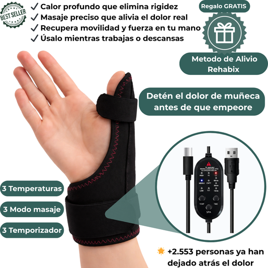 Rehabix™ Alivio Inteligente para Manos Sobrecargadas